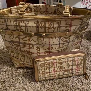 Coach matching purse/wallet set